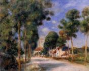 皮埃尔 奥古斯特 雷诺阿 : Entering the Village of Essoyes